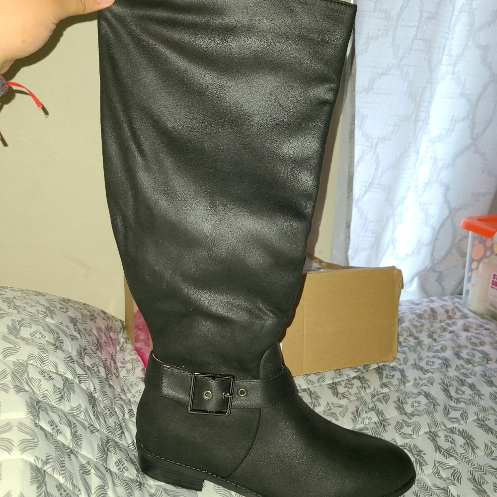 Knee Rise Boots (WIDE) - Picture 3 of 4